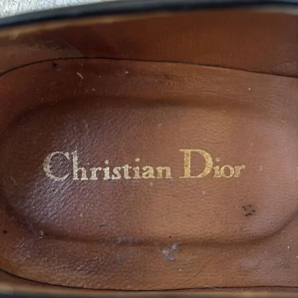 Dior Men's Classic Black Oxfords